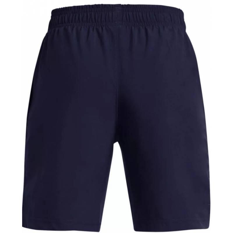 short Under Armour Woven Wordmark bleu marine pour enfant 2/2