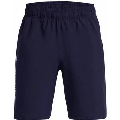 Jongensshorts under armour woven wdmk shorts blauw blauw