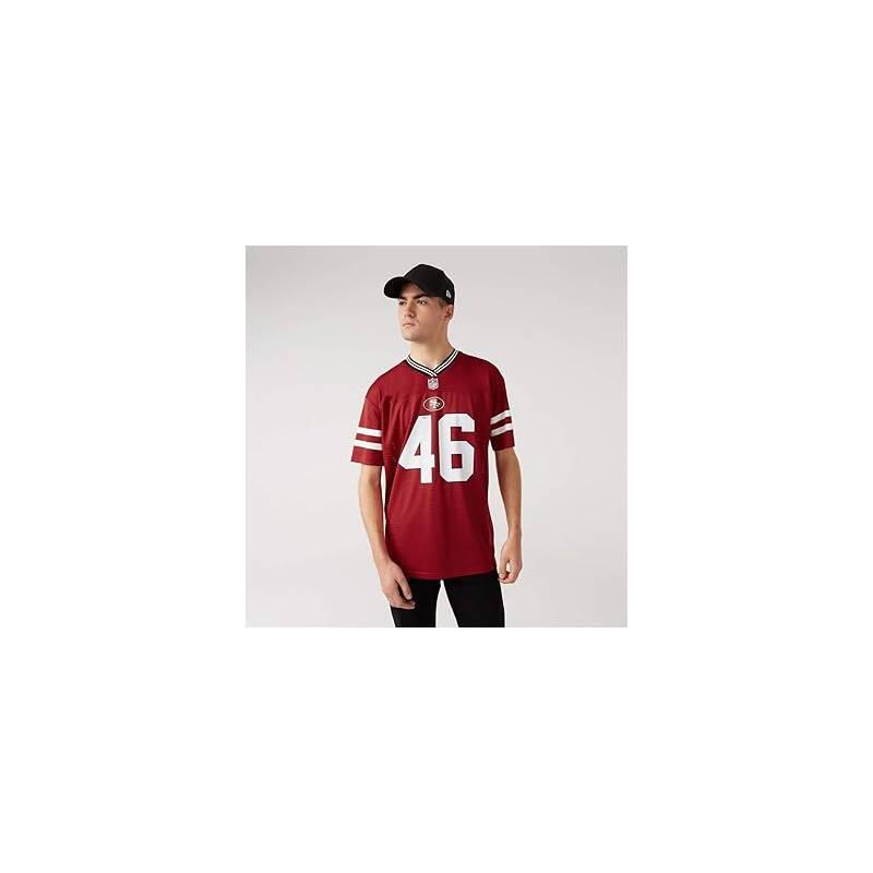 Maillot NFL San Francisco 49ers New Era Mesh Rouge 2/6