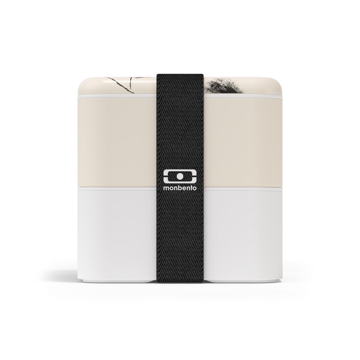 Boite repas 2x850ml - 1,7L| Adulte |Bureau, pique-nique|Made in France|Square 2/6