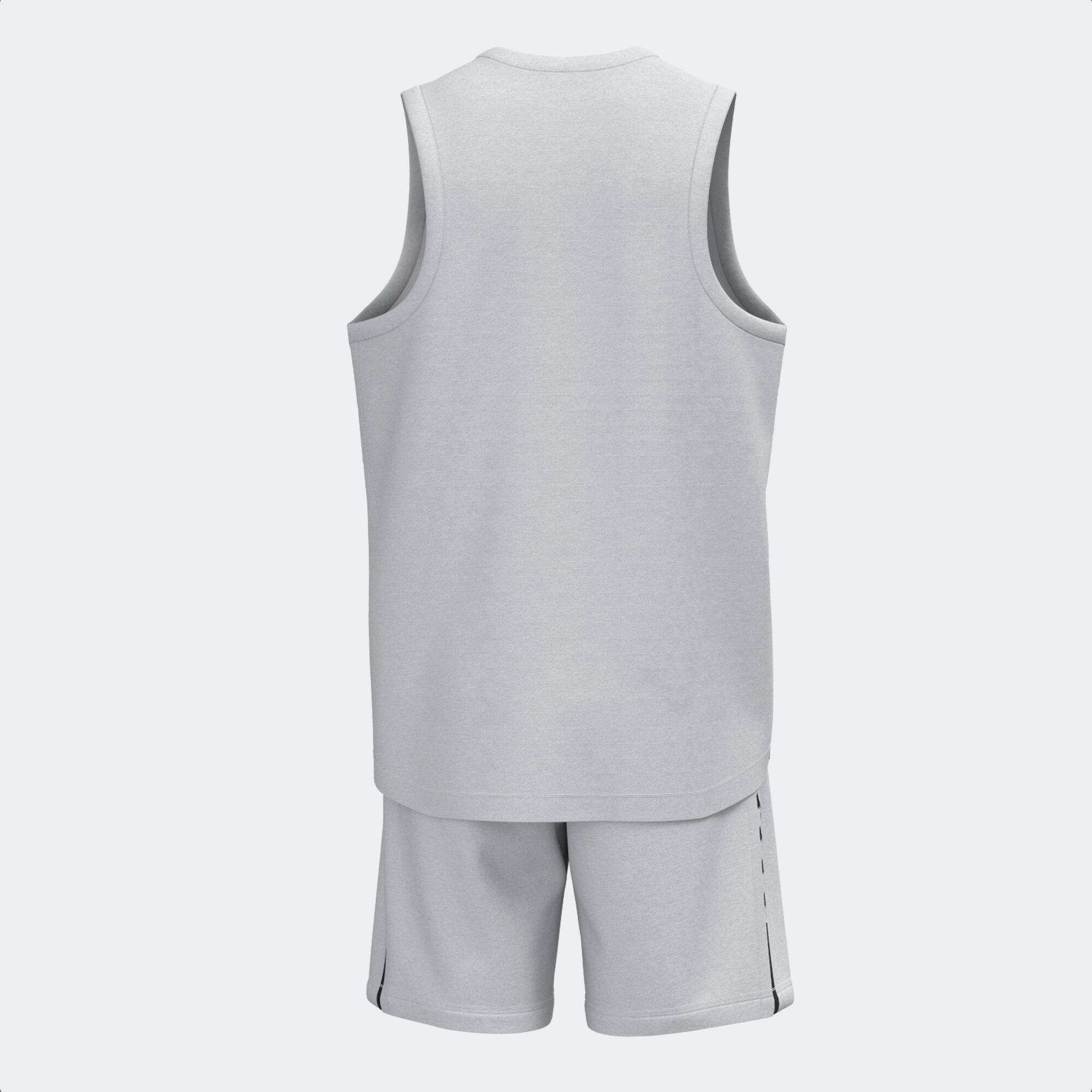 Conjunto Basquetebol Criança Joma Olimpiada basket Cizento Melange 5/5