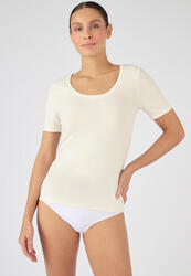 T-shirt manches courtes thermorégulant Evolutyl - Marron