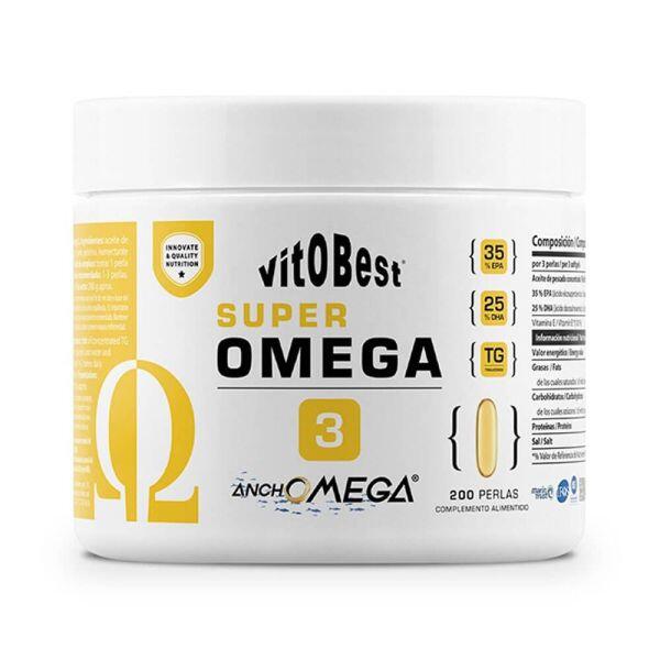 VITOBEST Super omega 3 (anchomega) - 200 softgels de VitoBest