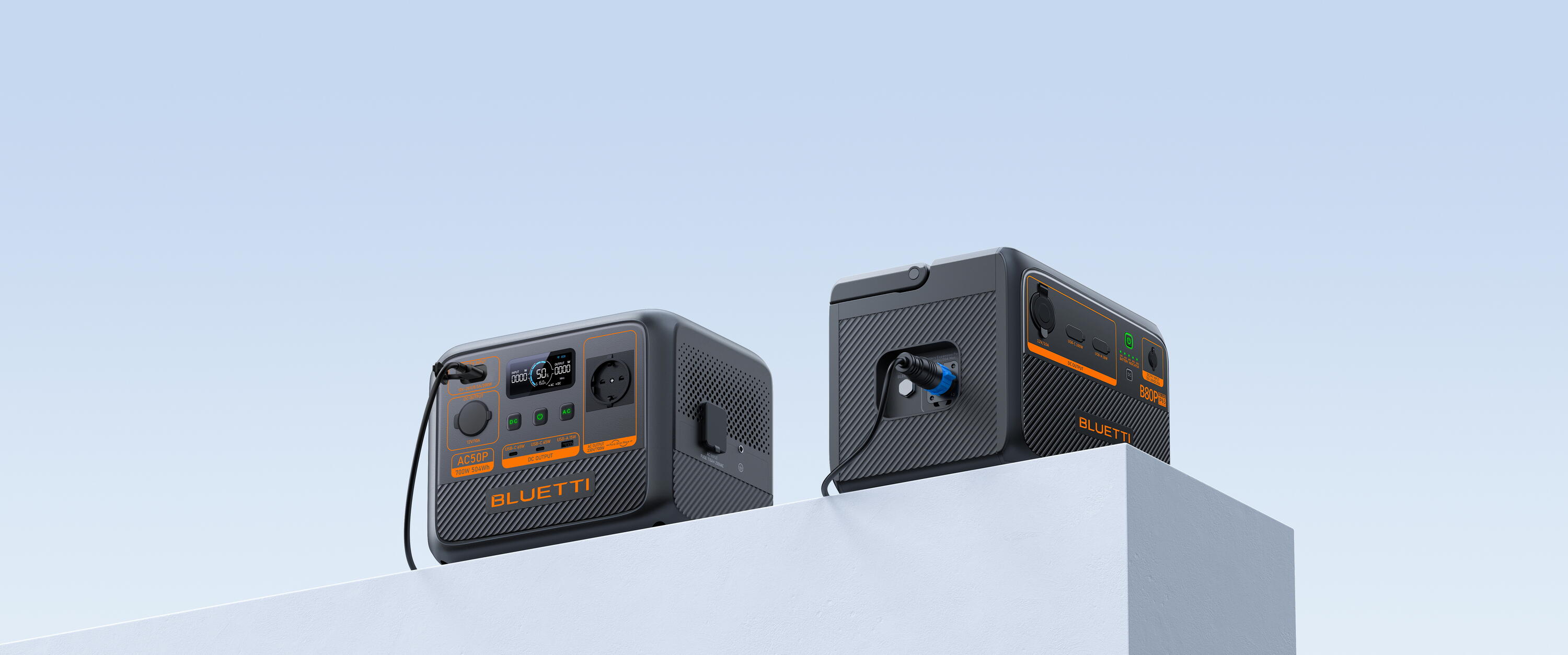 Kit station électrique BLUETTI AC50P avec panneau solaire 60 W 5/8