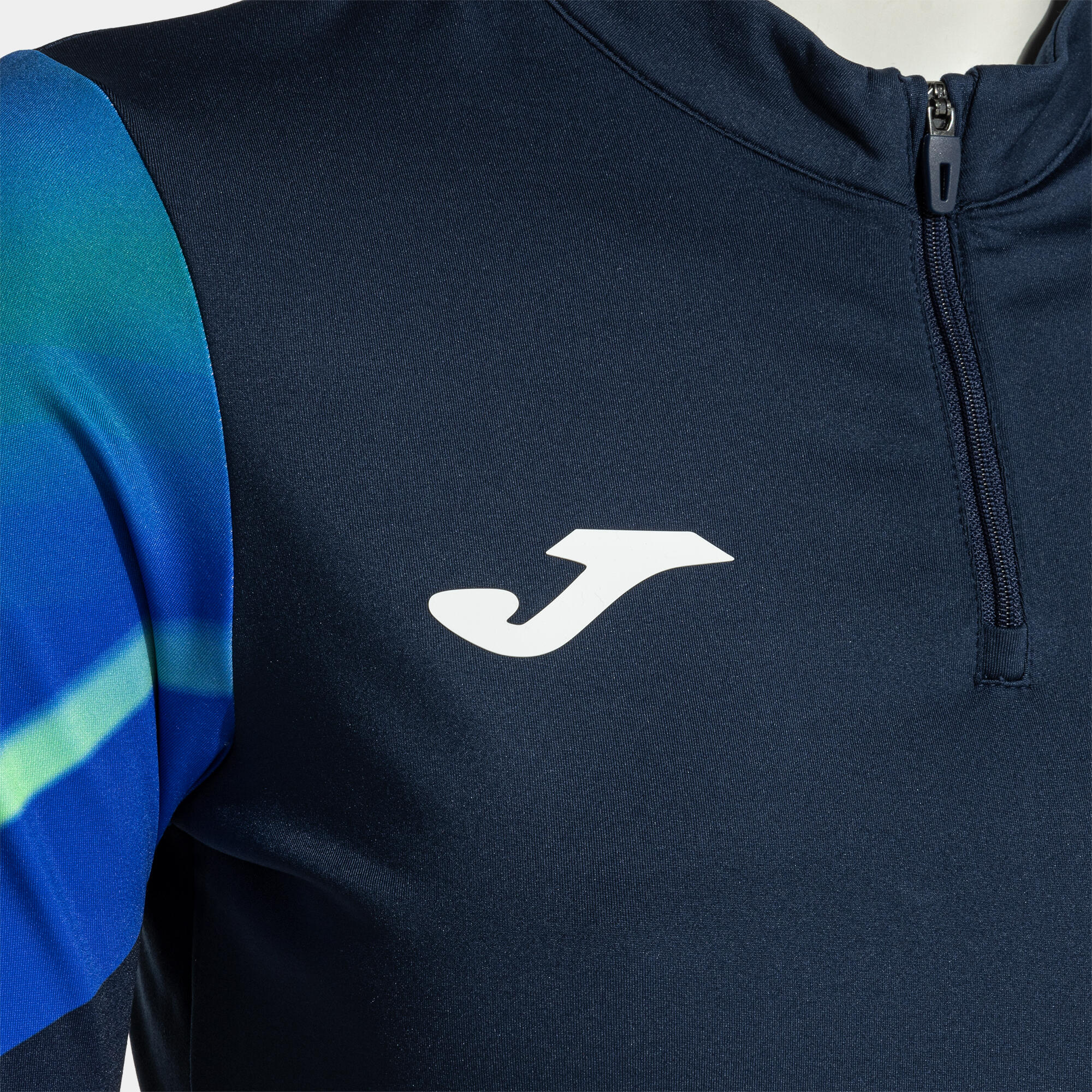 Sweat-Shirt Running Femme Joma Elite XI Bleu Marine 3/4
