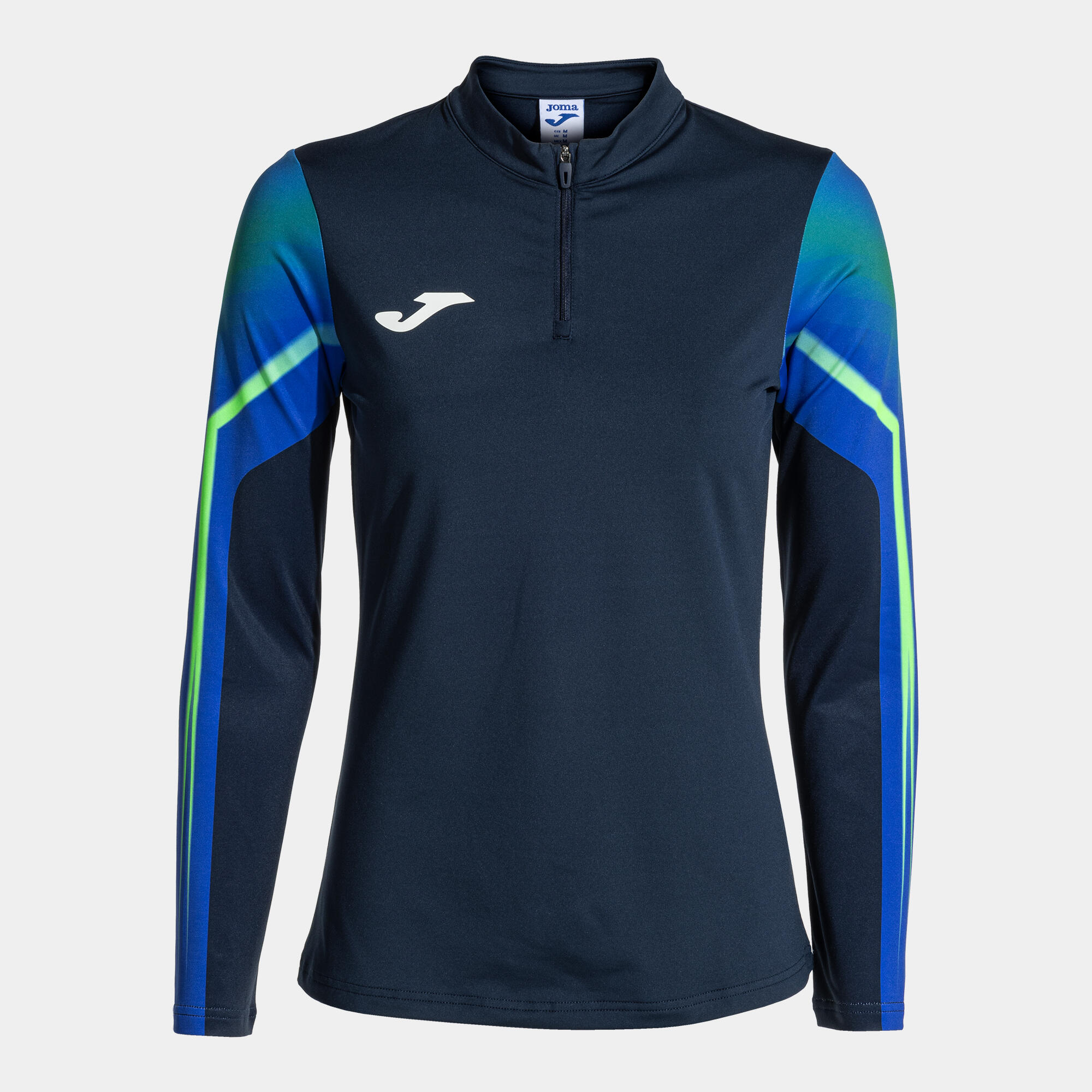 Sweat-Shirt Running Femme Joma Elite XI Bleu Marine 4/4