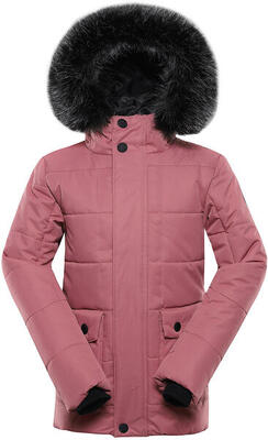 Wasserdichte Kinder Winterjacke Alpine Pro Egypo Pink 116-122