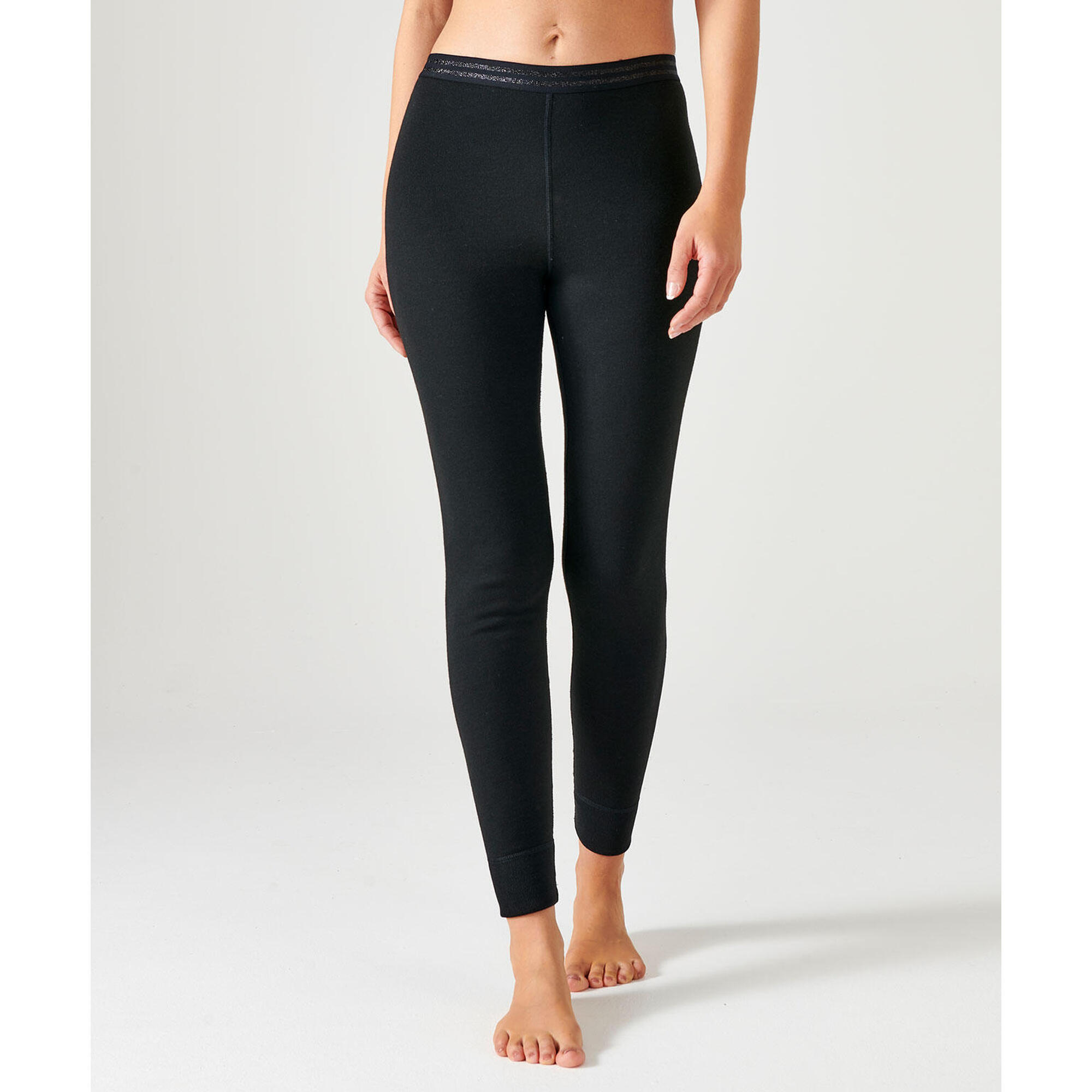 Damart - Caleçon Thermique Thermolactyl, Molleton Gratté - Noir - Slip Shorty - Noir - S - Decathlon