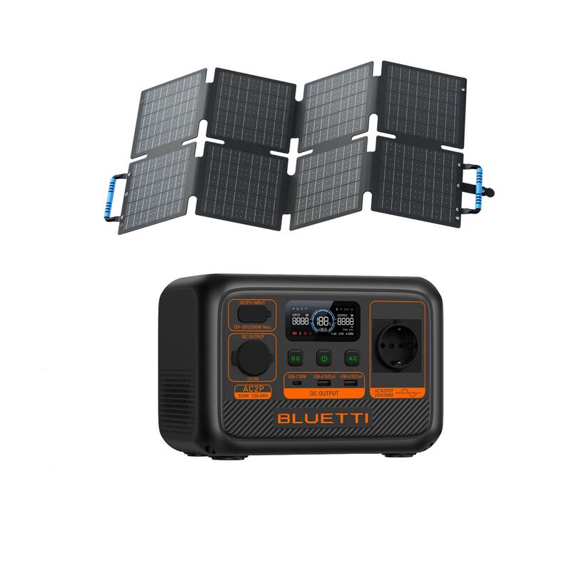 Set Powerbanka BLUETTI AC2P + 60W Solární Panel