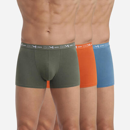 Lot de 3 Boxer DIM Coton Stretch
