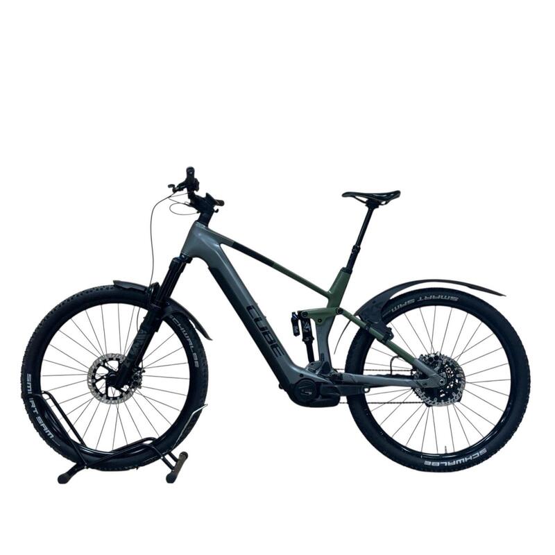 Second Hand - bicicletă de munte electrică Cube Stereo Hybrid 140 HPC TM - Canou