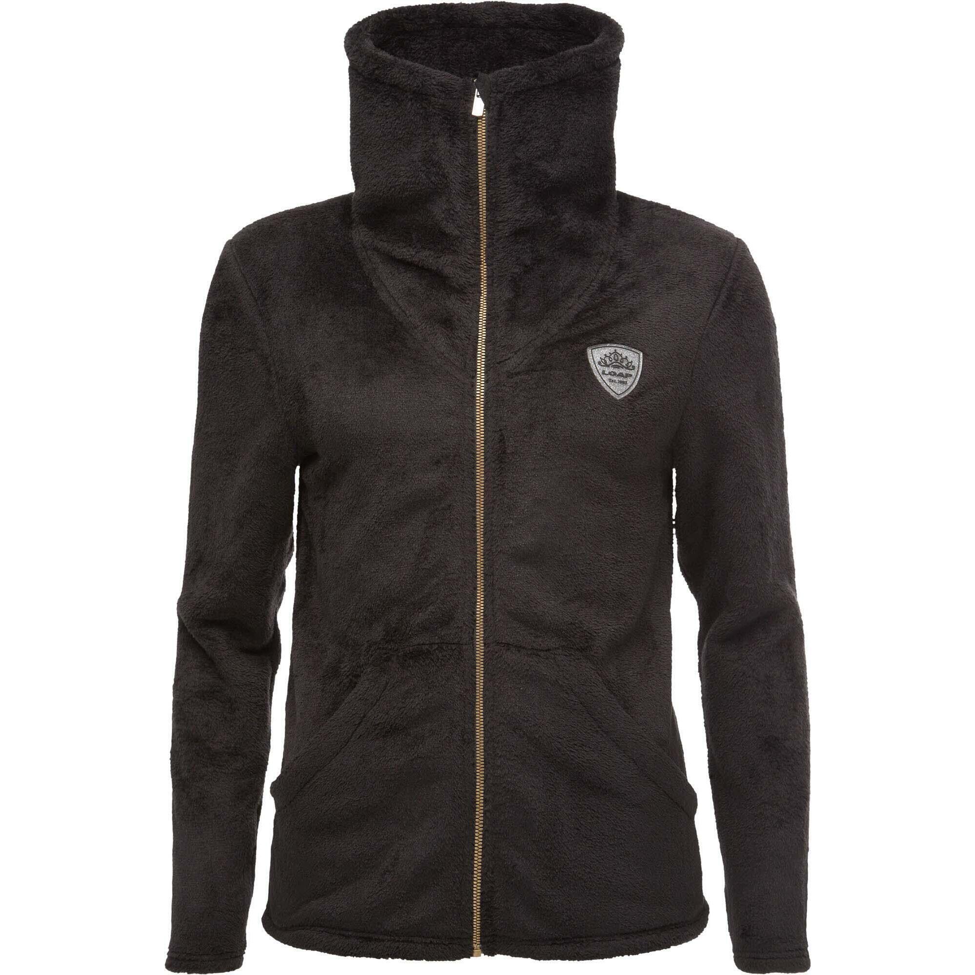 Damska bluza fleecowa LOAP Charia, czarna, M