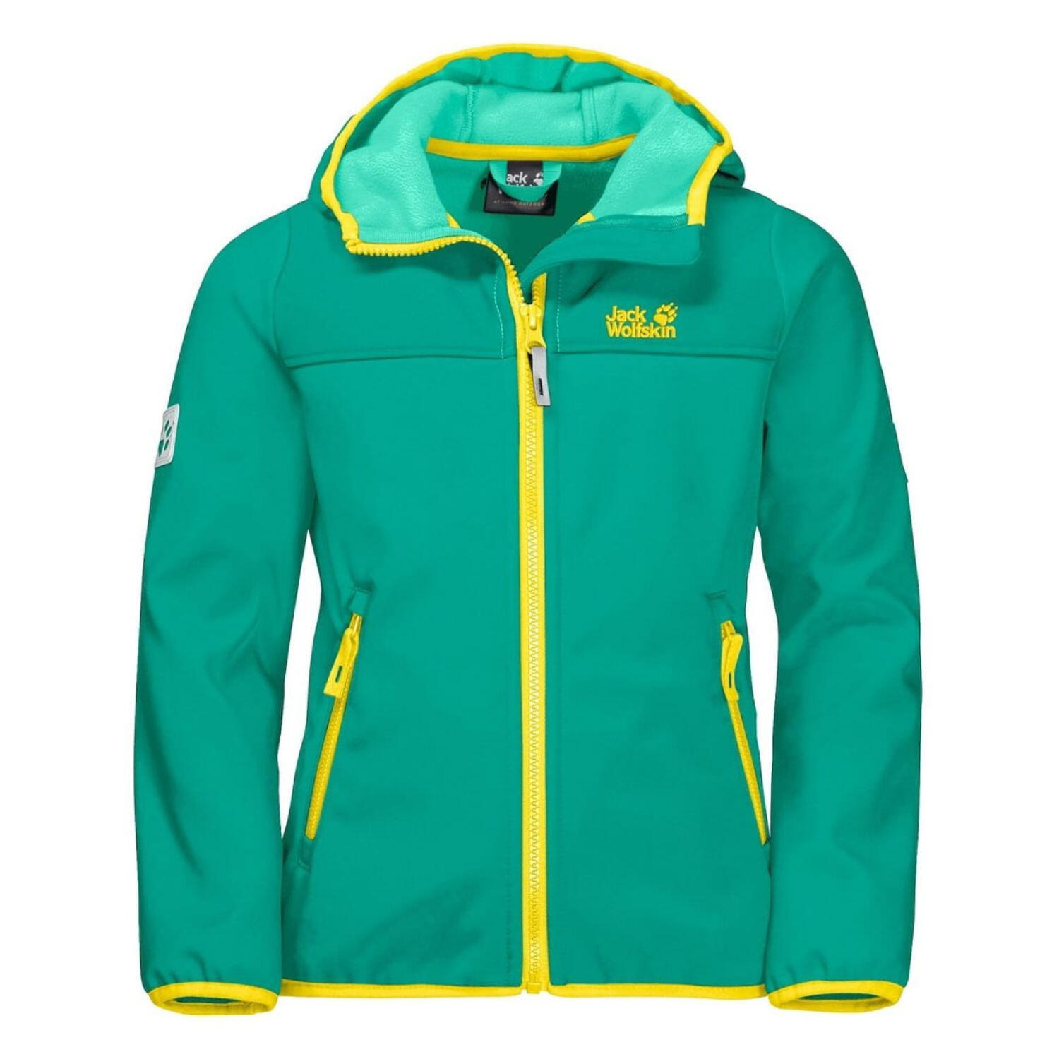Jacheta de drumetie pentru copii Jack Wolfskin Fourwinds softshell