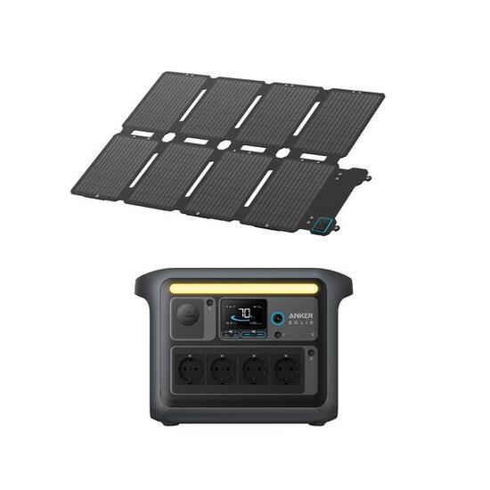 Kit Powerstation Anker SOLIX C1000X mit Solarpanel PS100X (0% MwSt)