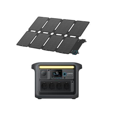 KIT Anker SOLIX C1000X Powerstation mit PS100X Solarpanel (0% MwSt)