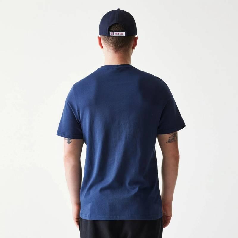 T-Shirt MLB Boston Red Sox New Era Bleu marine 3/7
