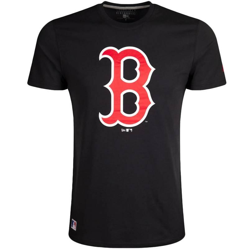 T-Shirt MLB Boston Red Sox New Era Bleu marine 1/7