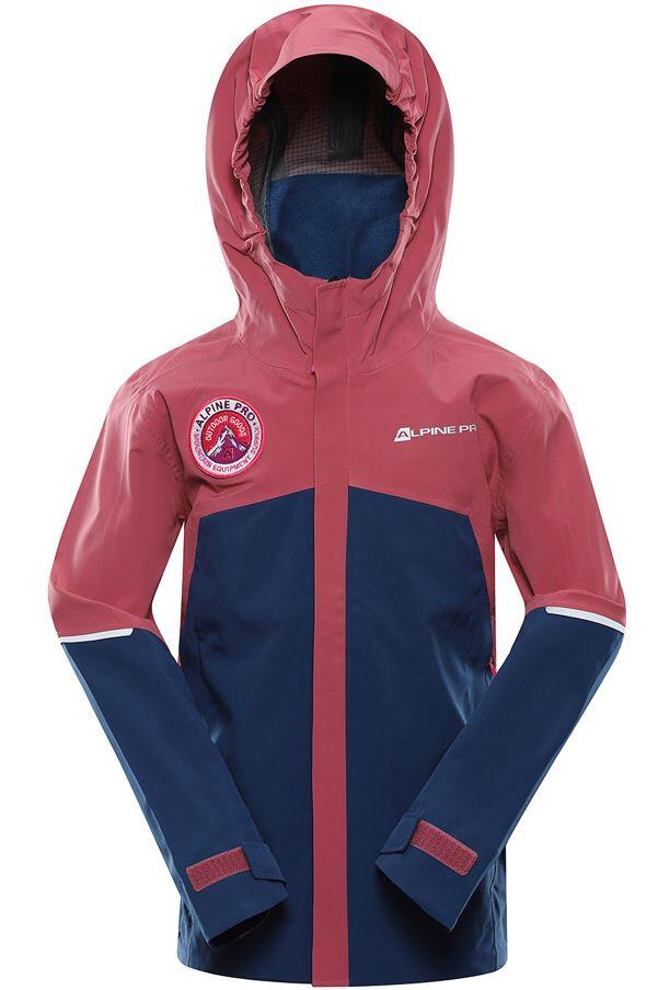 ALPINE PRO Wasserdichte Kinderjacke Alpine Pro Goro 140-146 mit PTX-Membran