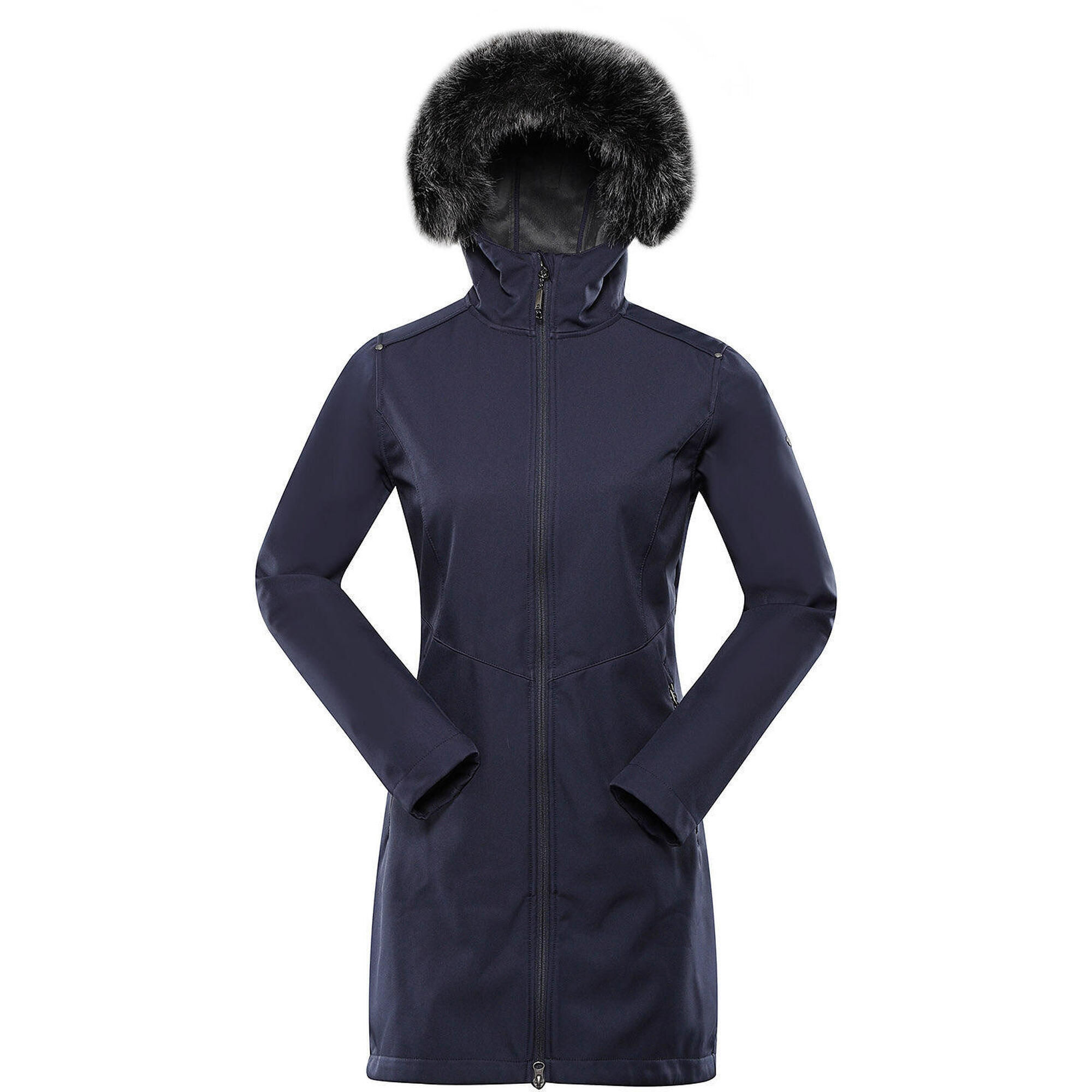 Kurtka Softshell dla Kobiet Alpine Pro Ibora Niebieska - Wodoodporna
