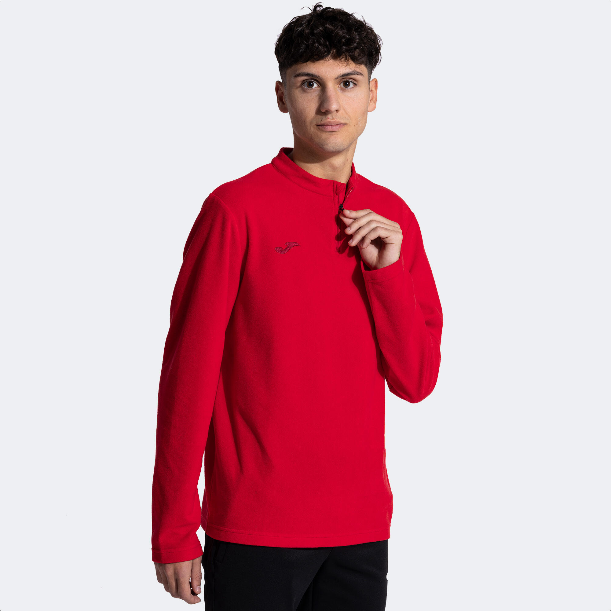 Veste Polaire Football Enfants Joma Cervino II Rouge 3/5