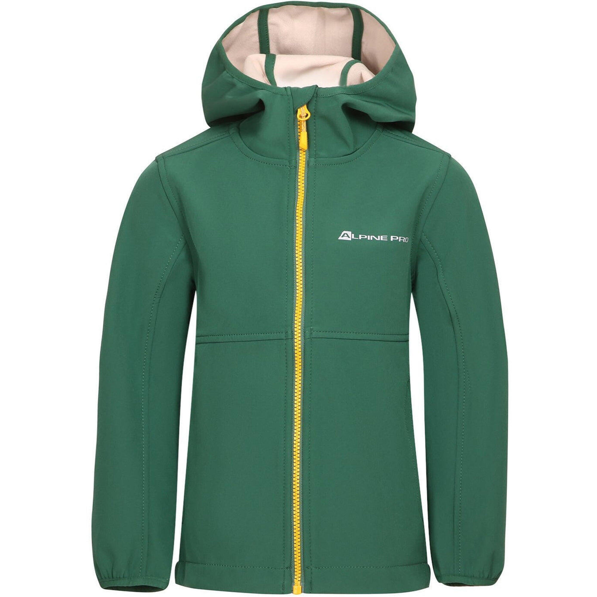 Kurtka Softshell Alpine Pro Onno dla Dzieci 116-122 Wodoodporna i Oddychająca