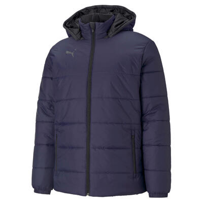 Puma teamliga gevoerde trainingsjack blauw volwassenen