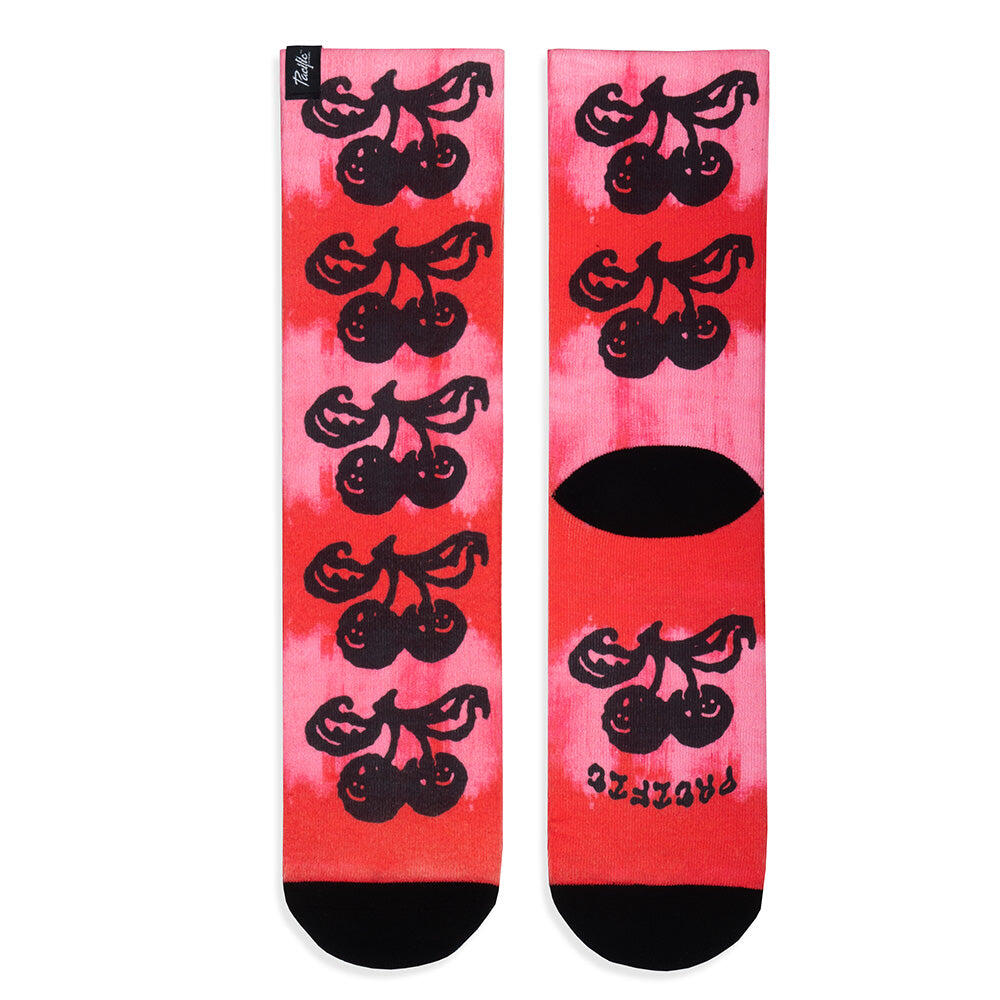 Calcetin Running con tejido Coolmax Unisex Cherry, sublimado Multicolor 2/4