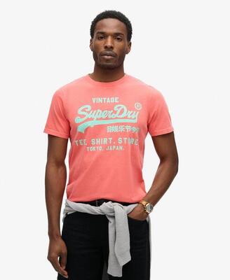 T-Shirt Vintage Neon-Logo