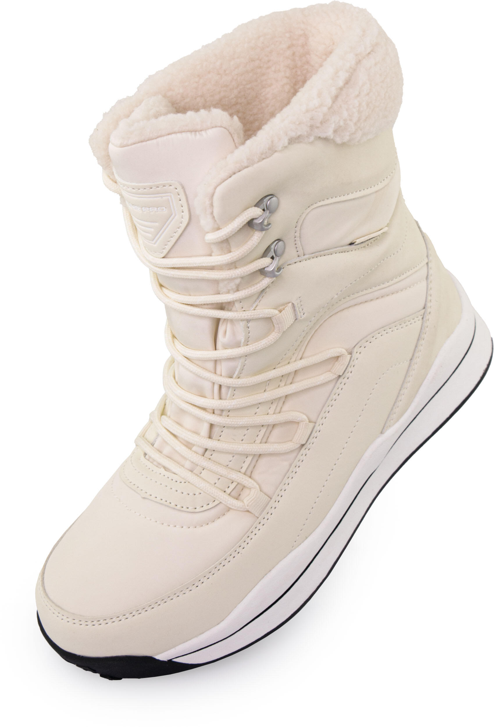 ALPINE PRO Botas de Inverno Femininas Alpine Pro Merata Brancas - Impermeáveis 39
