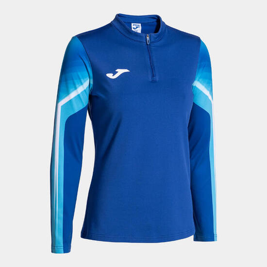 Sudadera Running Mujer Joma Elite XI Amarillo Flúor