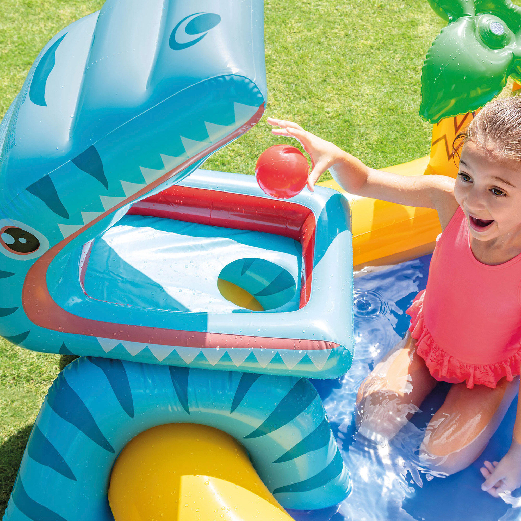 Intex Piscina insuflável Dinosaur Play Center 249x191x109 cm 57444NP 6/7