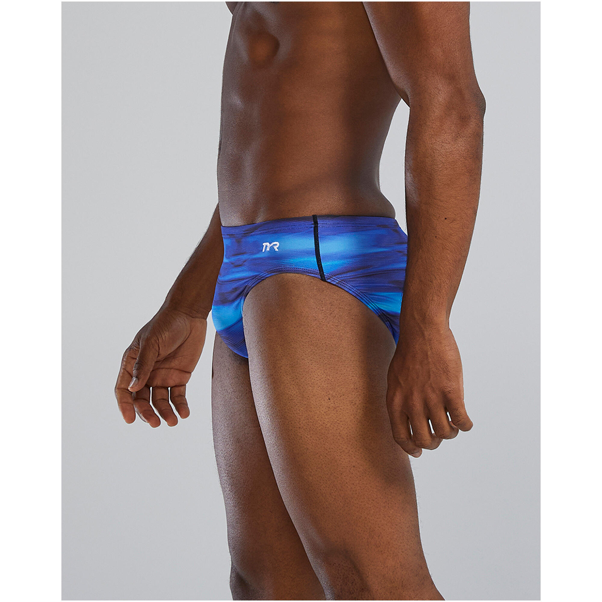 Spodenki męskie TYR Brief Swimsuit - Technowave 3/4