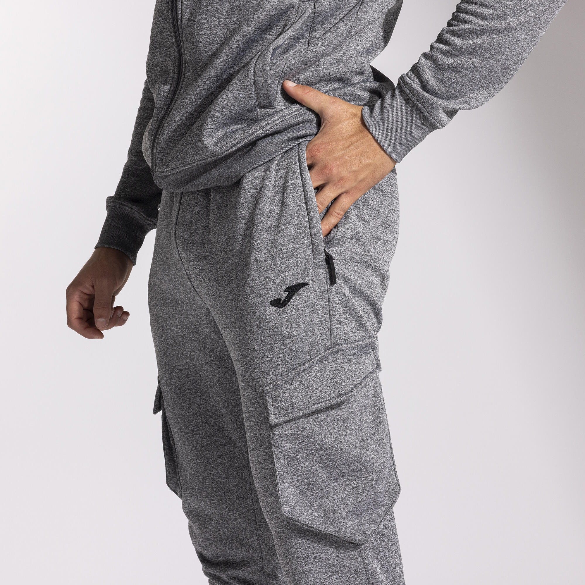 Pantalon Homme Joma Campus street Gris Melange 5/7