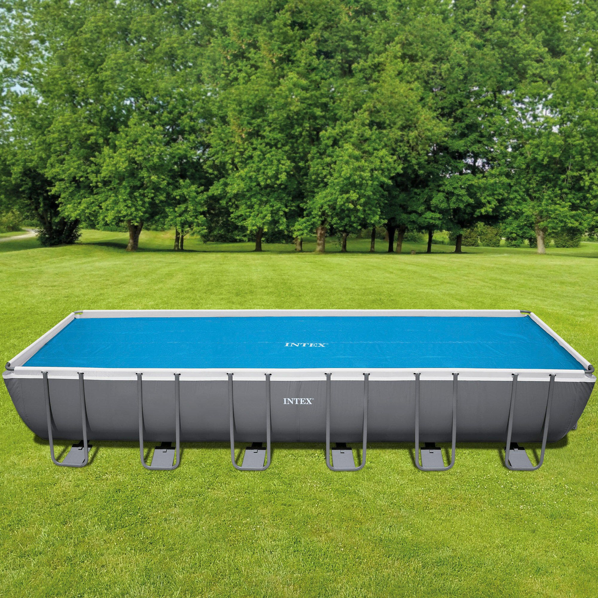 Intex 28017 - Telo Termico Piscina Rettangolare, 732x366 cm 2/7