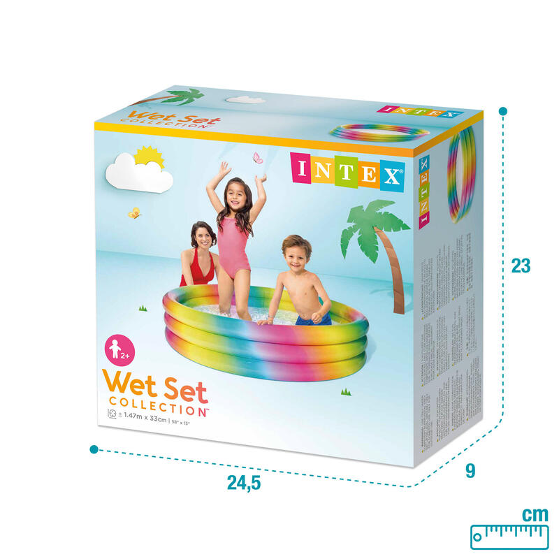 Bazén INTEX COLOR WAVE