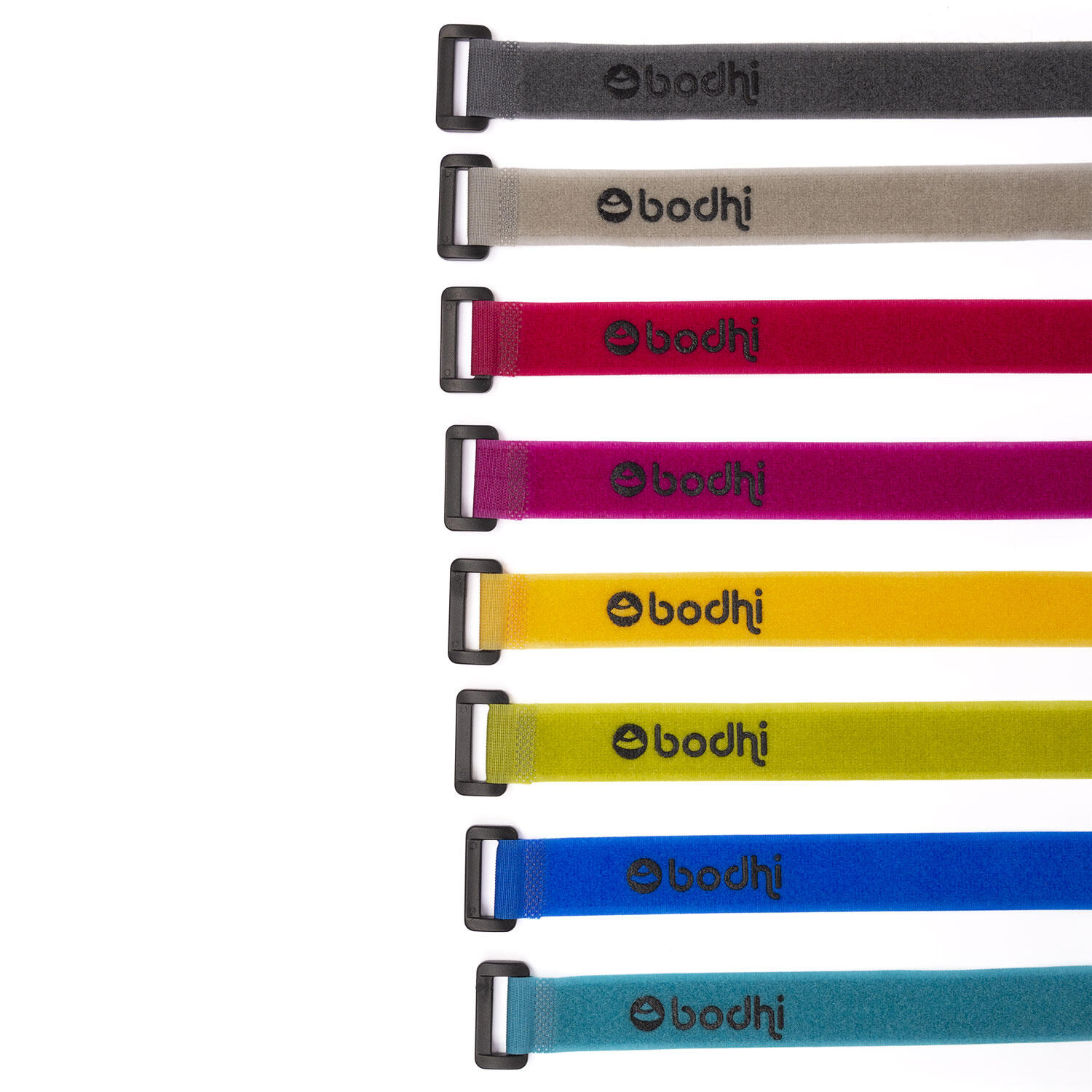 Banda de velcro para esterilla de yoga Bodhi (verde) 5/5