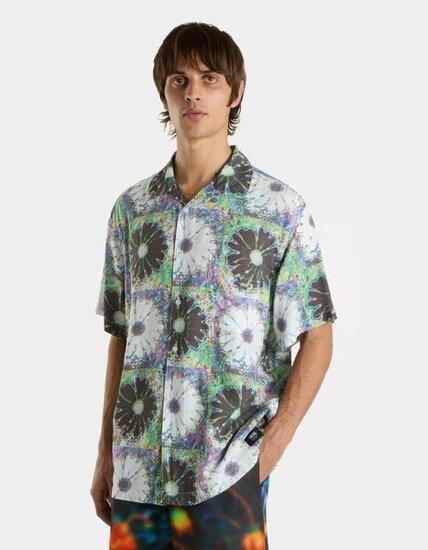 Camisa para Hombre Vans digitals Blanco