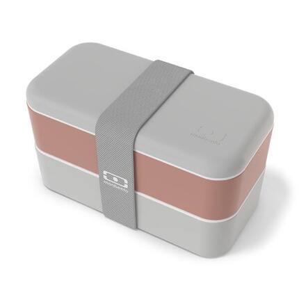 Lunchbox 2x500ml - 1L|Volwassenen|Kantoor, picknick|Made in France|Original