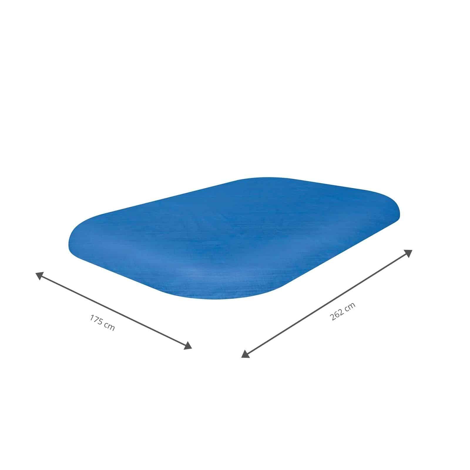 Bestway Pool Abdeckung (Blau, 295cm × 220cm × 0.2cm, 587g) 4/7