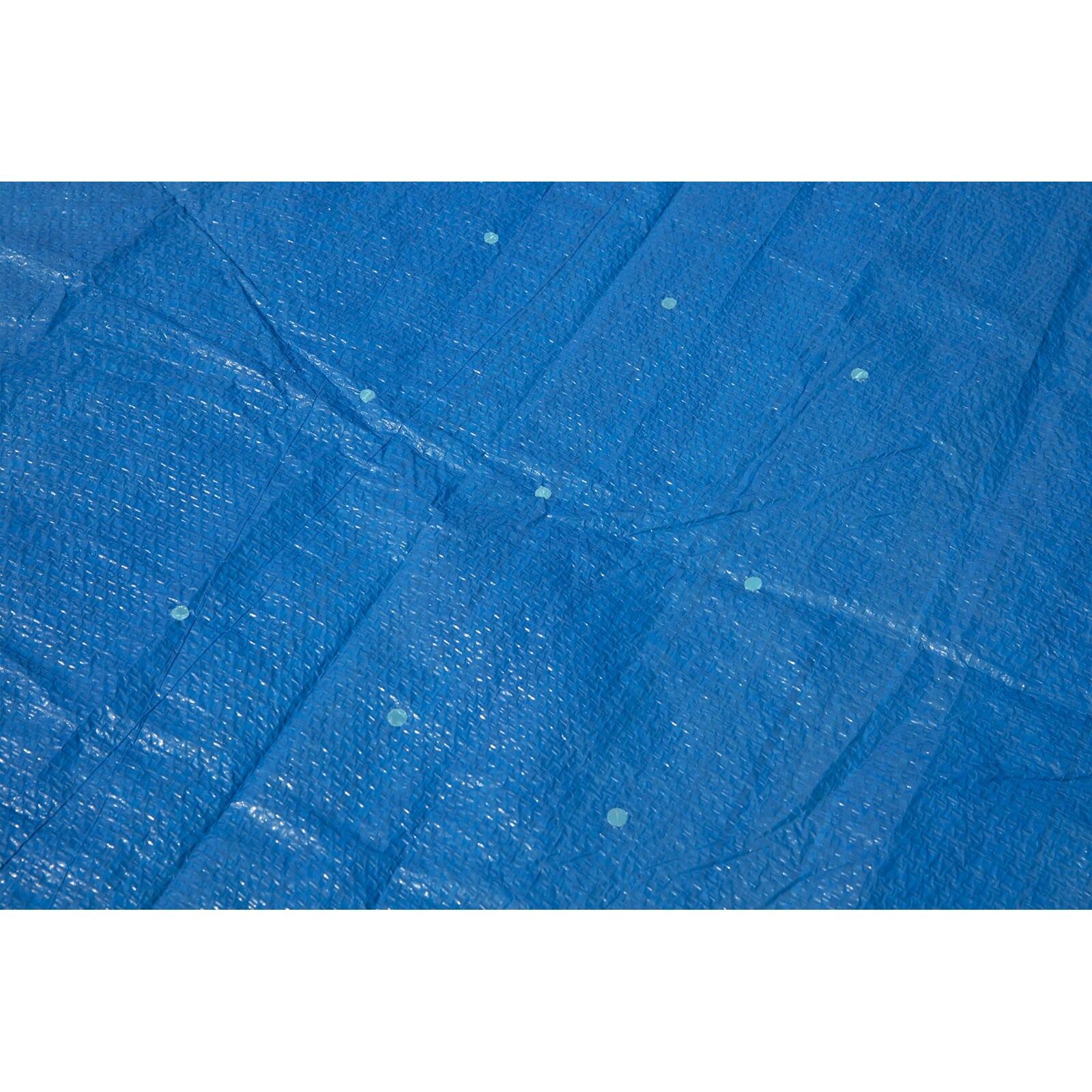 Bestway Pool Abdeckung (Blau, 295cm × 220cm × 0.2cm, 587g) 3/7