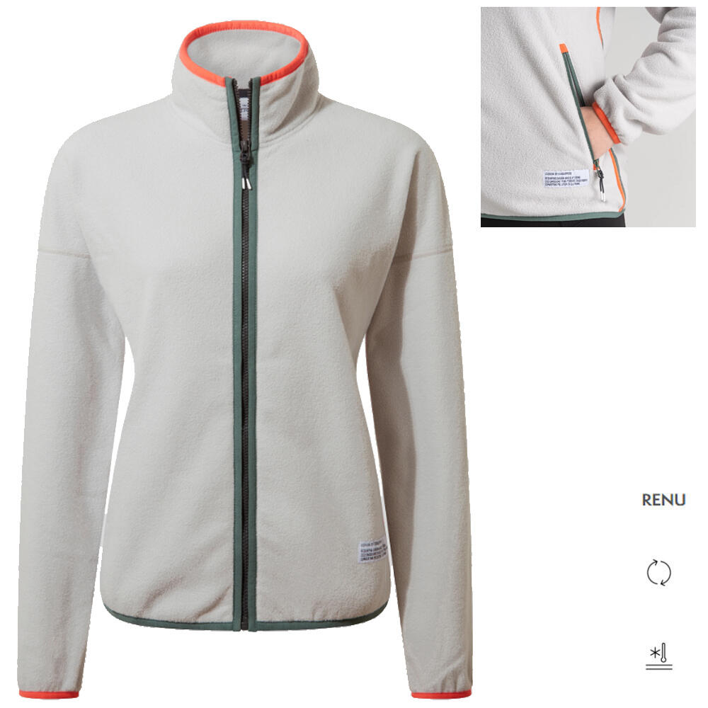 CRAGHOPPERS Fleece Wandelen Dames Co2 Renu Full Zip