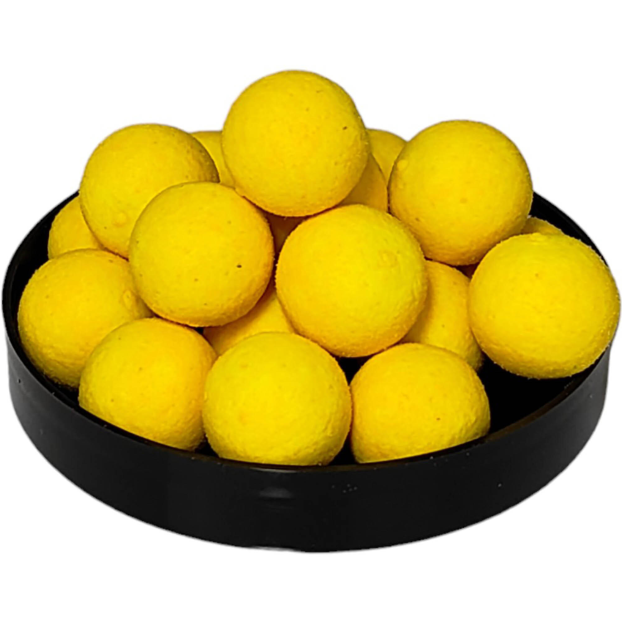 Kulki Pływające Pop Up 15mm + dopalacz Warmuz Baits 200ml ZŁOTA KULKA 2/3