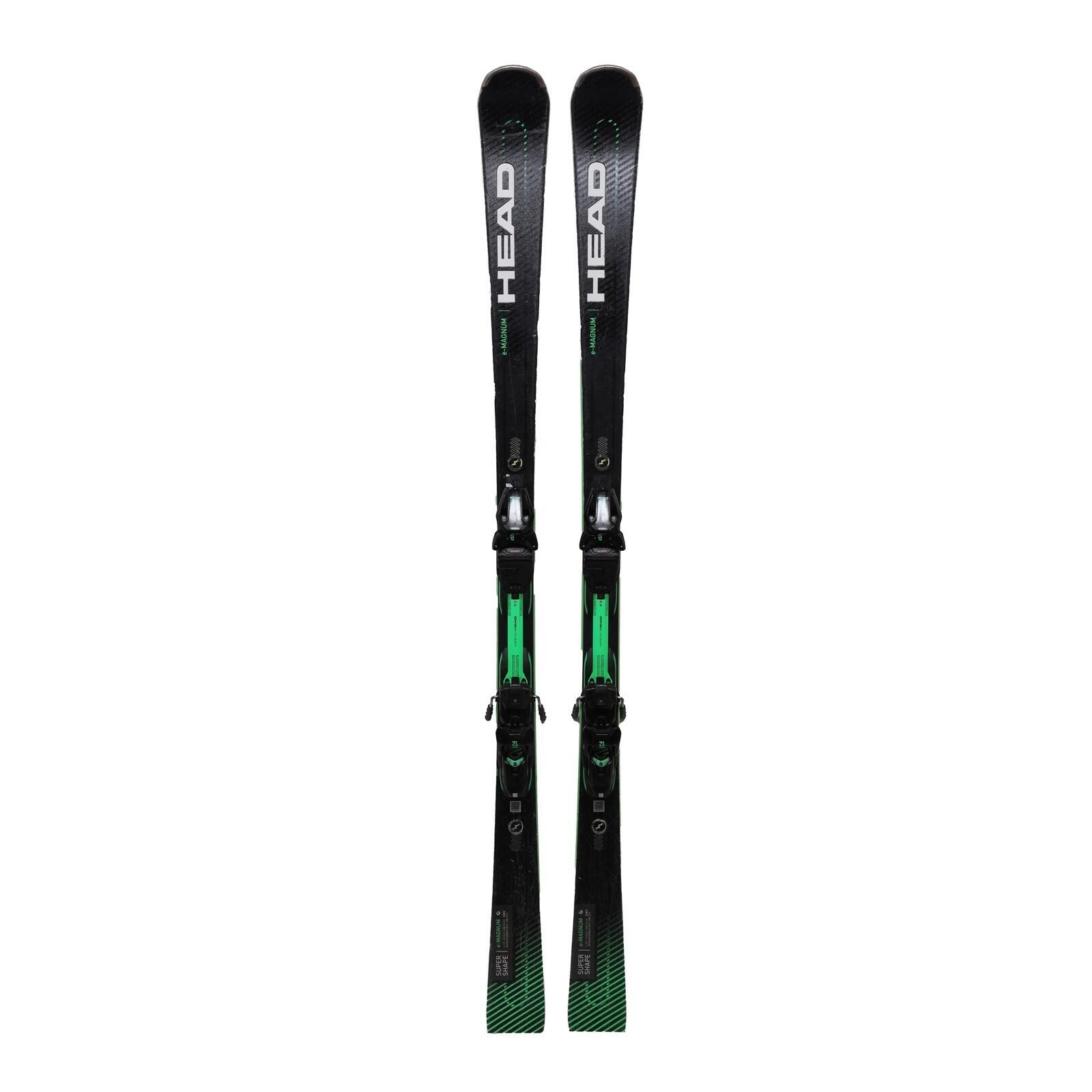 RECONDITIONNE - Ski Head Supershape E Magnum + Fixations 2/4