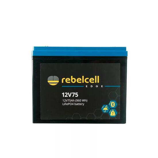 Rebelcell 12V 75Ah EDGE LiFePO4 Batterie