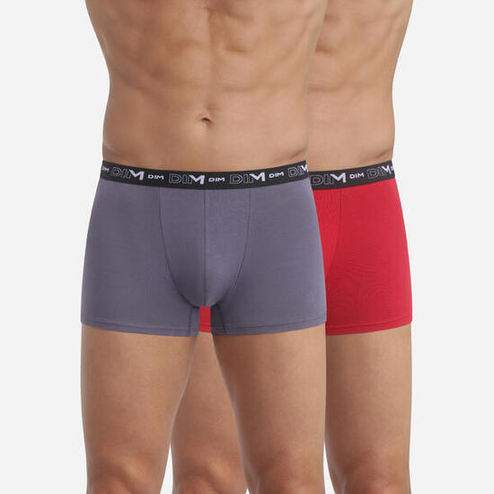 Lot de 2 Boxers homme Coton Strech