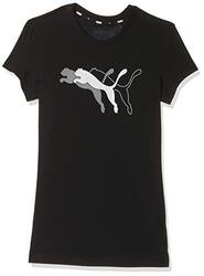 T-shirt Graphique Puma Power pour Femme Noir - Taille S