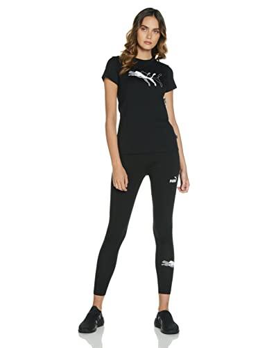 T-shirt Graphique Puma Power pour Femme Noir - Taille S 4/5