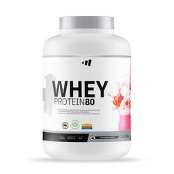 Whey Protein80 - 2 Kg Fraise Banane de MM Supplements