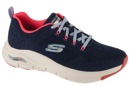 Schuhe Skechers Arch Fit Comfy Wave marineblau