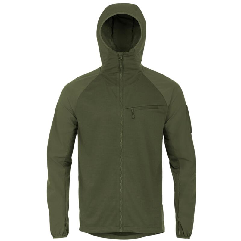 Veste-chemise couche intermédiaire Tactical Hirta Hybrid pour homme - Vert
